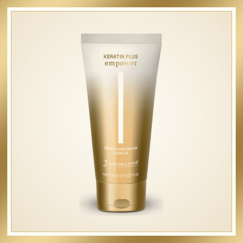 Keratin Plus Empower Smoothing Cream Leave-in 150 ml van Jean Paul Mynè